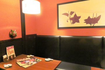 Private dining booths