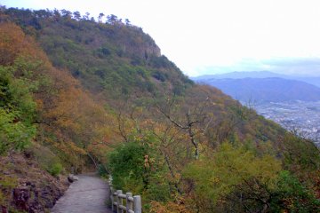 Near the top of the main trail