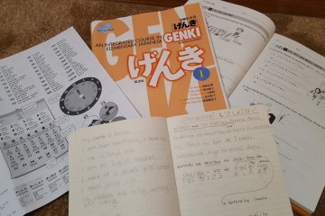 My study materials.