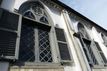 Windows of the church