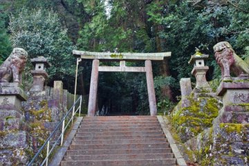 Another shrine lay up the mountain path