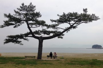 Melihat pantai