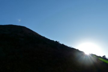 The sunrise