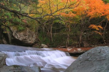 Beautiful Nametoko Gorge, perfect for canyoning