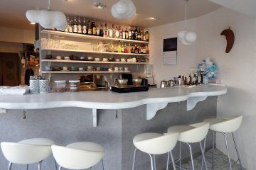 Sit at the bar if you want to chat with the owner.