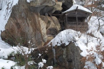Yamadera in Winter