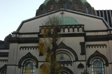 A beautiful Japanese Orthodox church