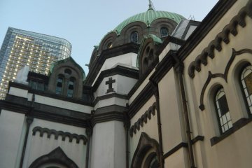 Complex geometric shape is a feature of Byzantine architecture