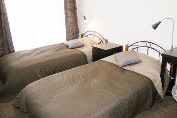 Large bedroom in the 6th floor apartment