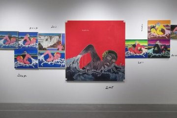 <p>The dates on the wall don't always match the dates on the paintings, and not all of them are correct anyway</p>