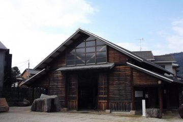<p>The reception building</p>