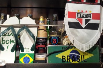 Brazilian atmosphere abounds