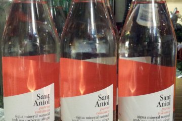 Imported mineral water from Brazil