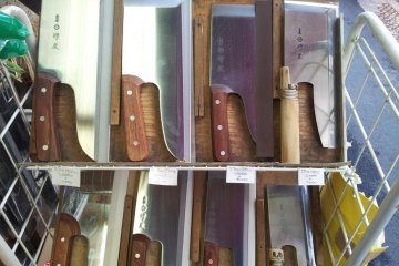 Soba (buckwheat noodles) knives