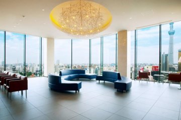 A stunning view from the lobby