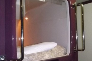 <p>Home sweet home: my capsule, seen here from the outside</p>
