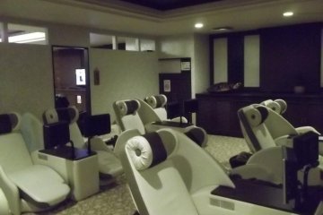 <p>And, the TV chairs</p>