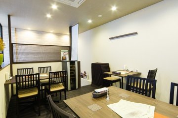 Tables upstairs