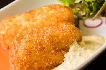 Crab and Shrimp Cream Croquette