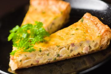 Quiche of Jiyoran eggs