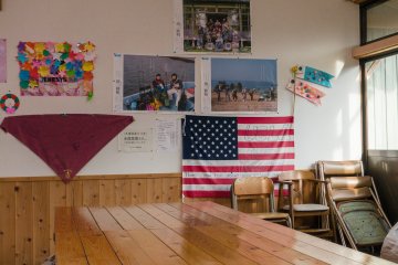 Inside Sansankan- students from UCLA visited
