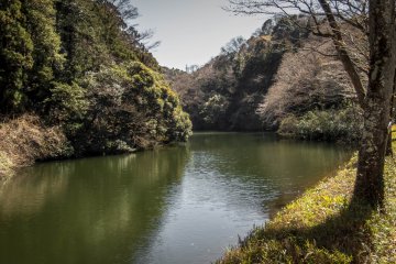  A view from the eastern side of the lake