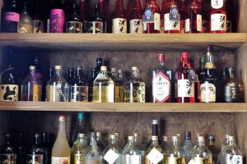 Locals keep their own bottle here