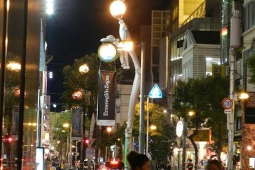 Les lampadaires d'America-mura