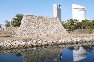The base of the long-vanished keep
