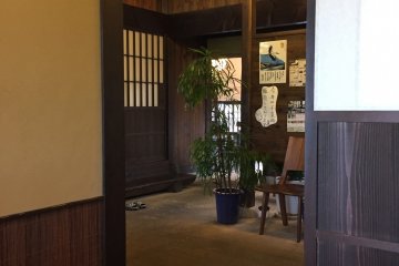 Inside the shop