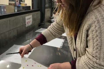 Removing the final product from the dryer - officially becoming a washi artisan