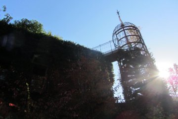 From the outside, it's hard to tell there is a garden on top