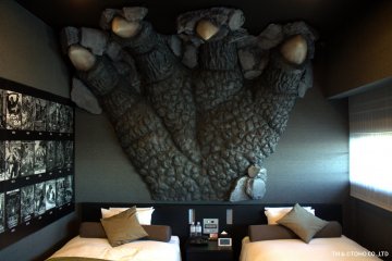 Rest easy in the Godzilla room