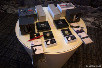 An example of the goodies Godzilla room guests get