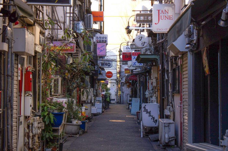The old charm of Golden Gai