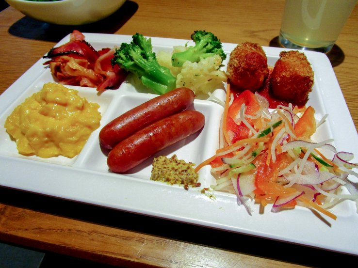 A sample of the buffet offerings
