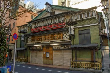 Suehiro-tei, famous for its architecture and comedic storytelling shows