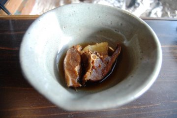 Warming the stomach on a cold winter day - pork in ginger sauce