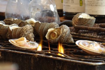 Oysters, clams, all manner of seafood