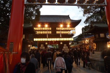 Entrance to Tsubaki Jinja