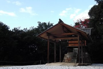 Goto'o Shrine on Naoshima, designed by Hiroshi Sugimoto