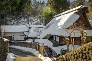  Entering the small village of Mitake 