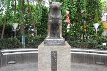 Hachiko Statue