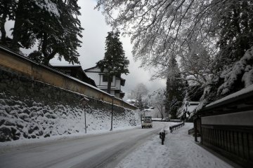 Along the road on Koyasan