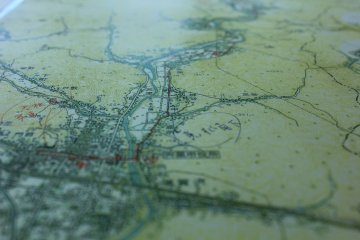 La carte indiquant le circuit proposé