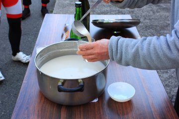 De l'amazake : peu ou pas d'alcool contenu dans cette boisson à base de riz
