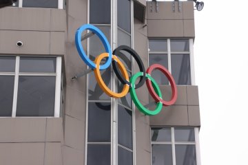 Les anneaux olympiques