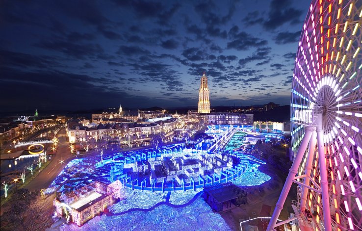 후이스 텐 보쉬(Huis Ten Bosch)를 돌아다녀보자