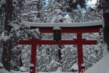 Enter through the tori and you know you are in a historical place.