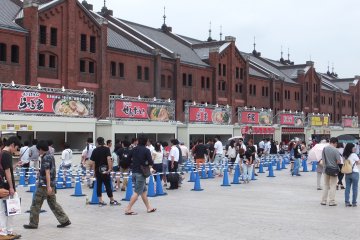 Food booths everywhere